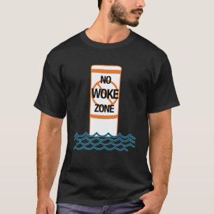 Ingen Woke Zon antidemokratisk liberal vänsterrepu T Shirt
