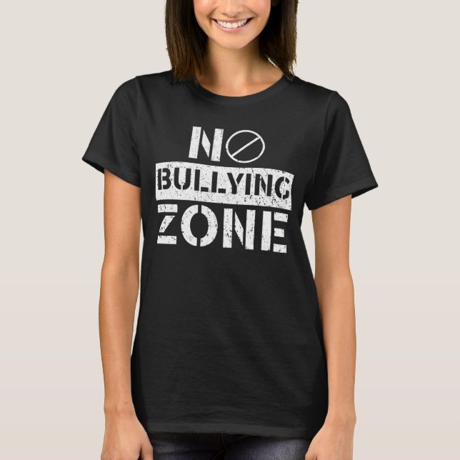 Ingen Zon kinness-typ mot mobbning Orang T Shirt (Framsida)