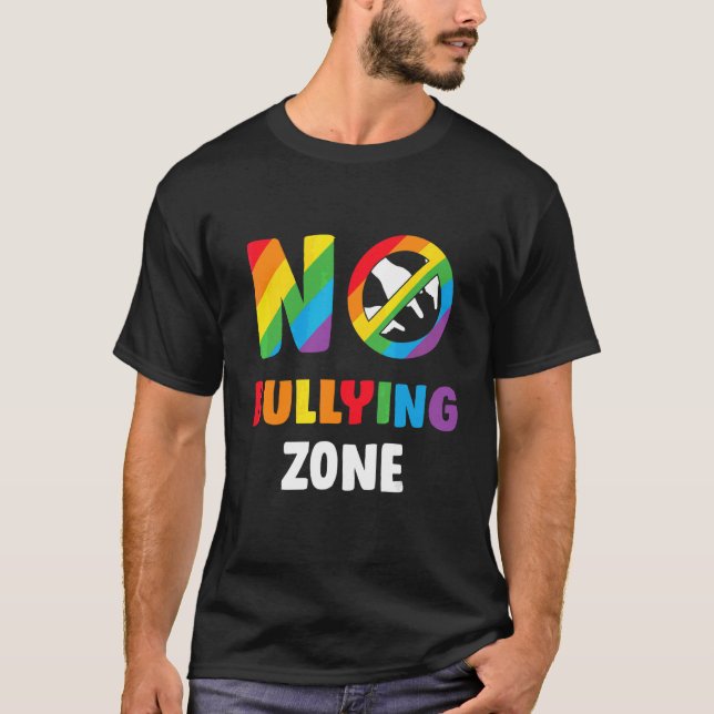 Ingen Zon skräck, full medvetenhet mot våld T Shirt (Framsida)
