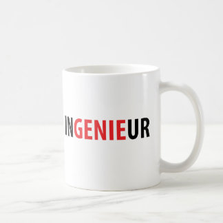 Ingenieur ande i arabiska sagorsymbol kaffemugg