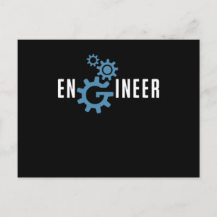 Ingenieur der Mechatronik und Mechanik Vykort