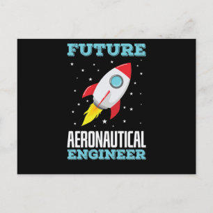 Ingenieur future Aeronautical Ingenjör Vykort