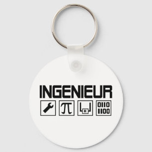 ingenieursymbol nyckelring
