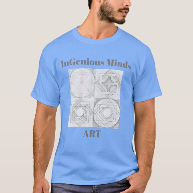 InGenious ~ BluePrint T Shirt (Framsida)