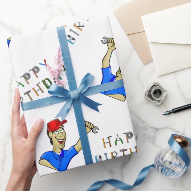 Ingenjör Birthday Presentpapper (Gifting)