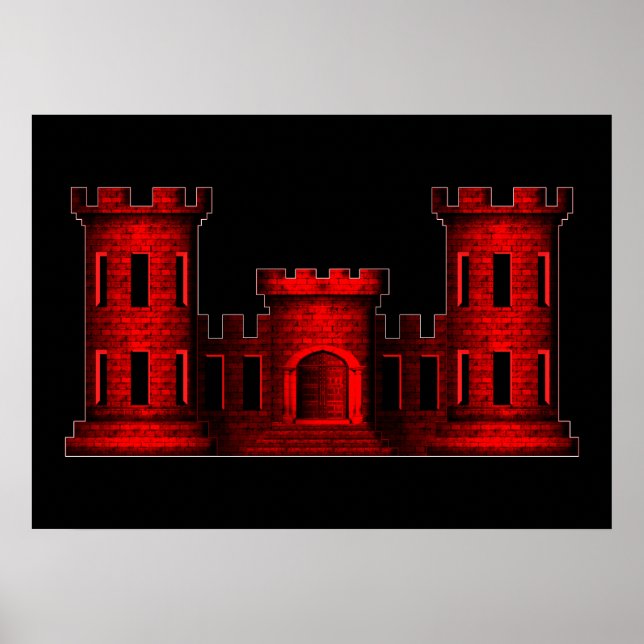 Ingenjör Castle Poster (Framsidan)