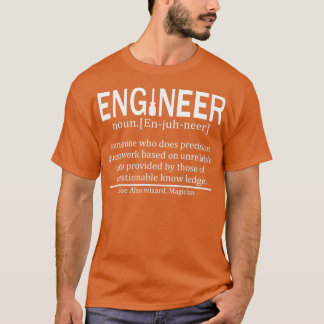 Ingenjör definierat som 1 t shirt