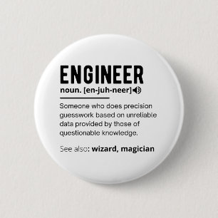 Ingenjör Definition Engineering Gift Knapp