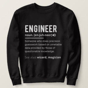 INGENJÖR DEFINITION LÅNG ÄRMAD TRÖJA