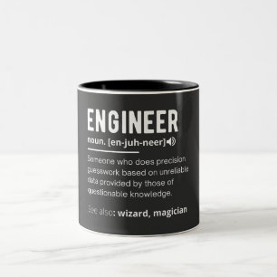 INGENJÖR DEFINITION Två-Tonad MUGG