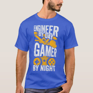 Ingenjör efter dag per natt t shirt