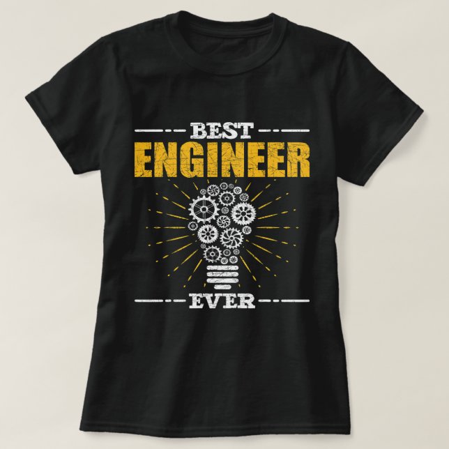 Ingenjör Electrical Engineering Best Ingenjör T Shirt (Design framsida)
