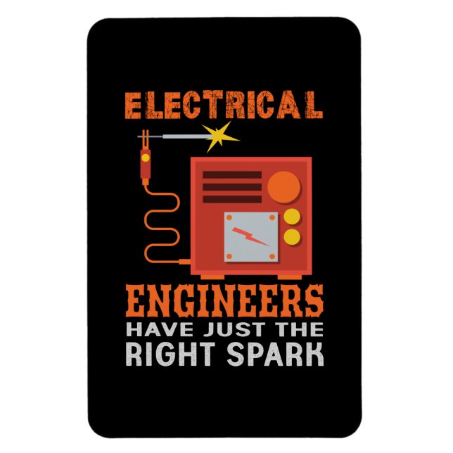 Ingenjör Electrical Ingenjör har precis Högerna Magnet (Vertikal)