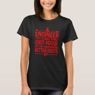Ingenjör För manar mekanism för teknik för Coola f T Shirt