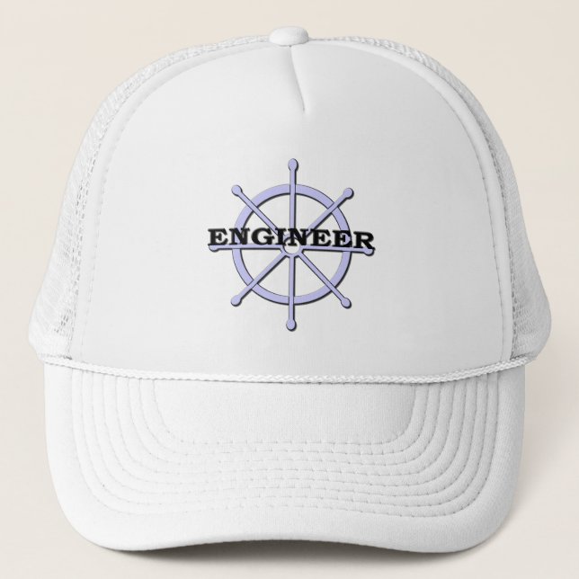 Ingenjör Frakt Wheel Hat Hat Keps (Framsida)
