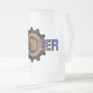 Ingenjör Frostat Ölglas