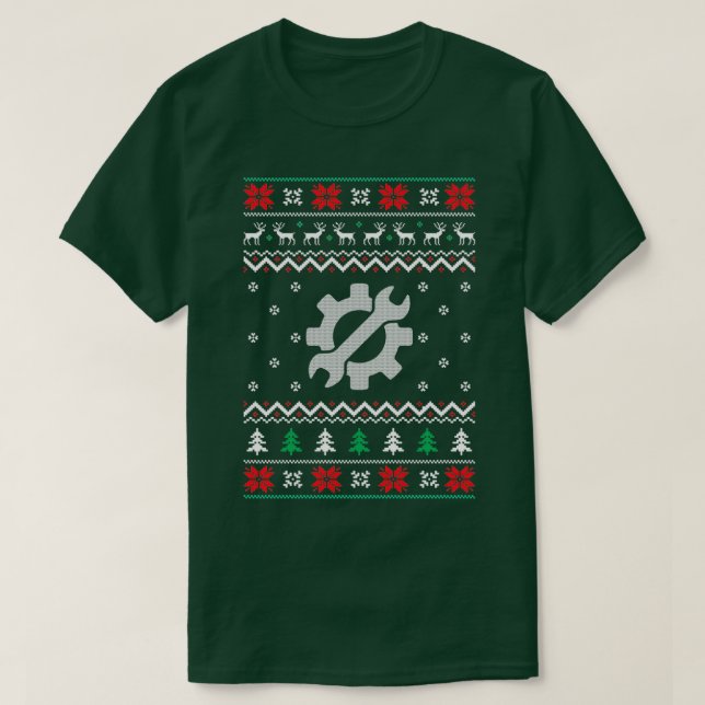 Ingenjör God jul T Shirt (Design framsida)