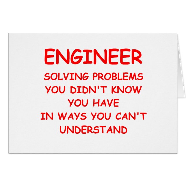 INGENJÖR HÄLSNINGSKORT (Framsidan Horizontal)