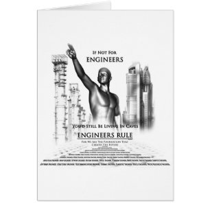 Ingenjör Hälsningskort