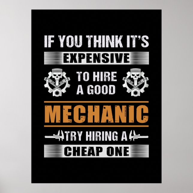 Ingenjör hyra A Bra Mechanic Ingenjör Poster (Framsidan)