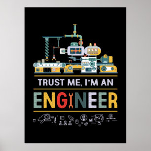 Ingenjör I är en Ingenjör Poster