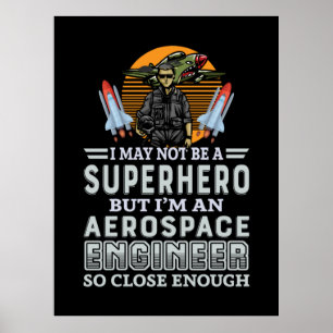 Ingenjör I är ett luftrum Ingenjör Poster