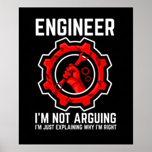 Ingenjör I är ingen rolig ingenjörskonst Poster