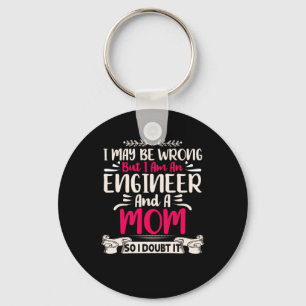 Ingenjör I är Ingenjör och Mamma Nyckelring