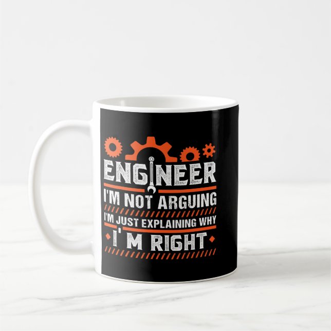 Ingenjör Im argumenterar inte för att förklara var Kaffemugg (Vänster)