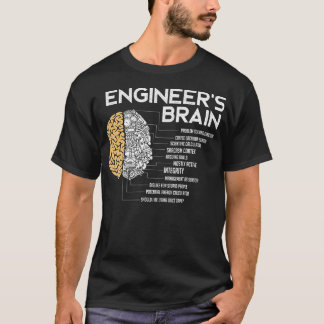 Ingenjör Ingenjör Brain Funny Engineering T Shirt