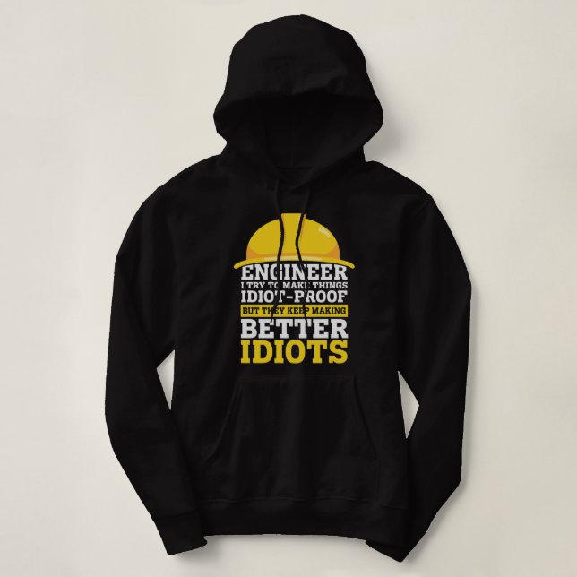 Ingenjör ingenjörskonst Roliga meningar T Shirt (Design framsida)