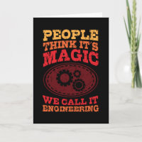 Ingenjör Magic Engineering som säger Studenten