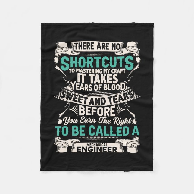 Ingenjör Mechanical Ingenjör Fleecefilt (Framsidan)