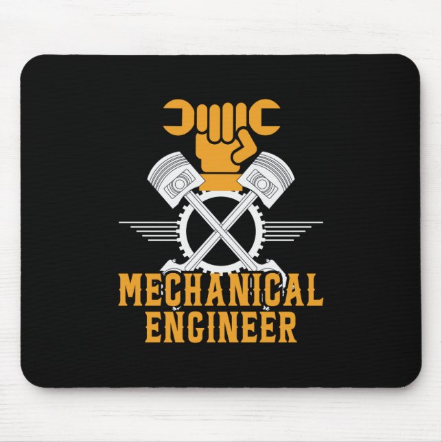 Ingenjör Mechanical Ingenjör Musmatta (Framsidan)