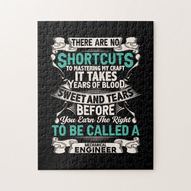 Ingenjör Mechanical Ingenjör Pussel (Vertikal)