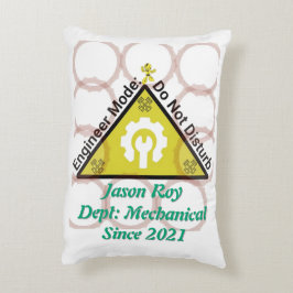 Ingenjör Mode Dekorativ kudde - skör inte att avsk