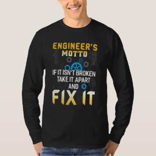 Ingenjör Motto Funny Engineering T Shirt