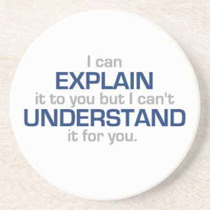 Ingenjör Motto - vetenskapstypsaker Underlägg Sandsten