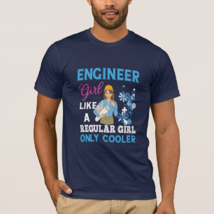 Ingenjör Proud Ingenjör Girl T Shirt