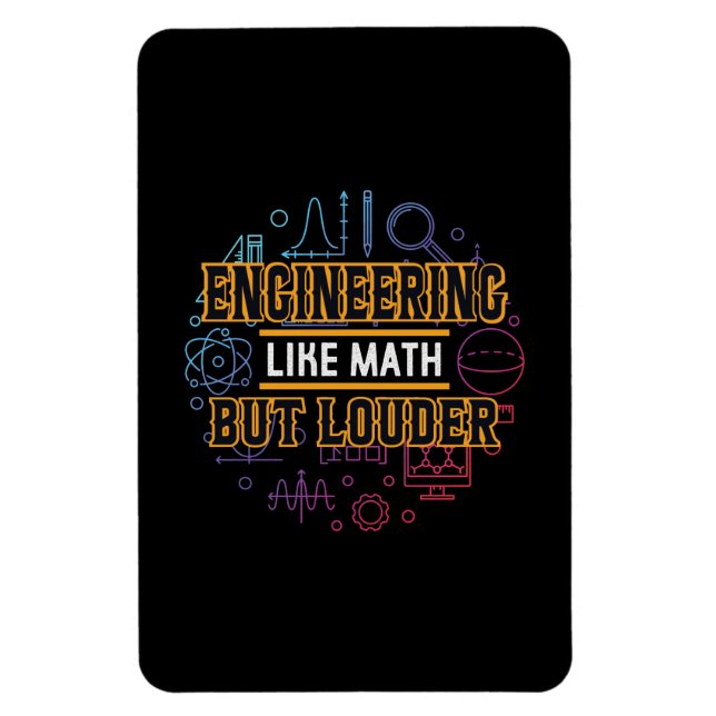 Ingenjör som matematik magnet (Vertikal)