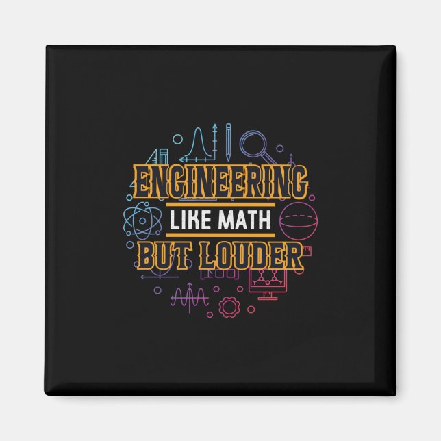 Ingenjör som matematik magnet (Framsidan)