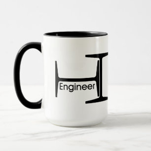 Ingenjör Steel Beams Mugg