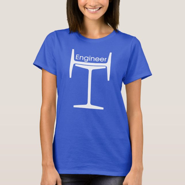Ingenjör Steel Beams T Shirt (Framsida)