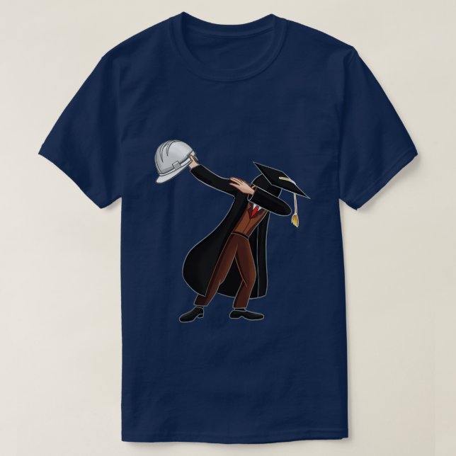 Ingenjör Studenten T Shirt (Design framsida)