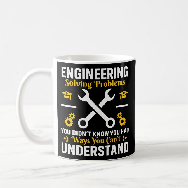Ingenjör-teknik - lösa problem som du har hittills kaffemugg (Vänster)