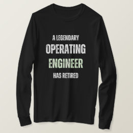 Ingenjör vintage pension t shirt