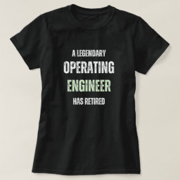 Ingenjör vintage pension t shirt