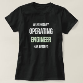 Ingenjör vintage pension t shirt