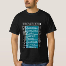 Ingenjörens grundläggande t-shirt