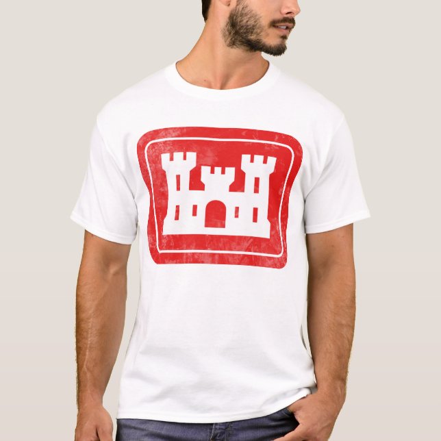Ingenjörer leder långt t-shirt (Framsida)